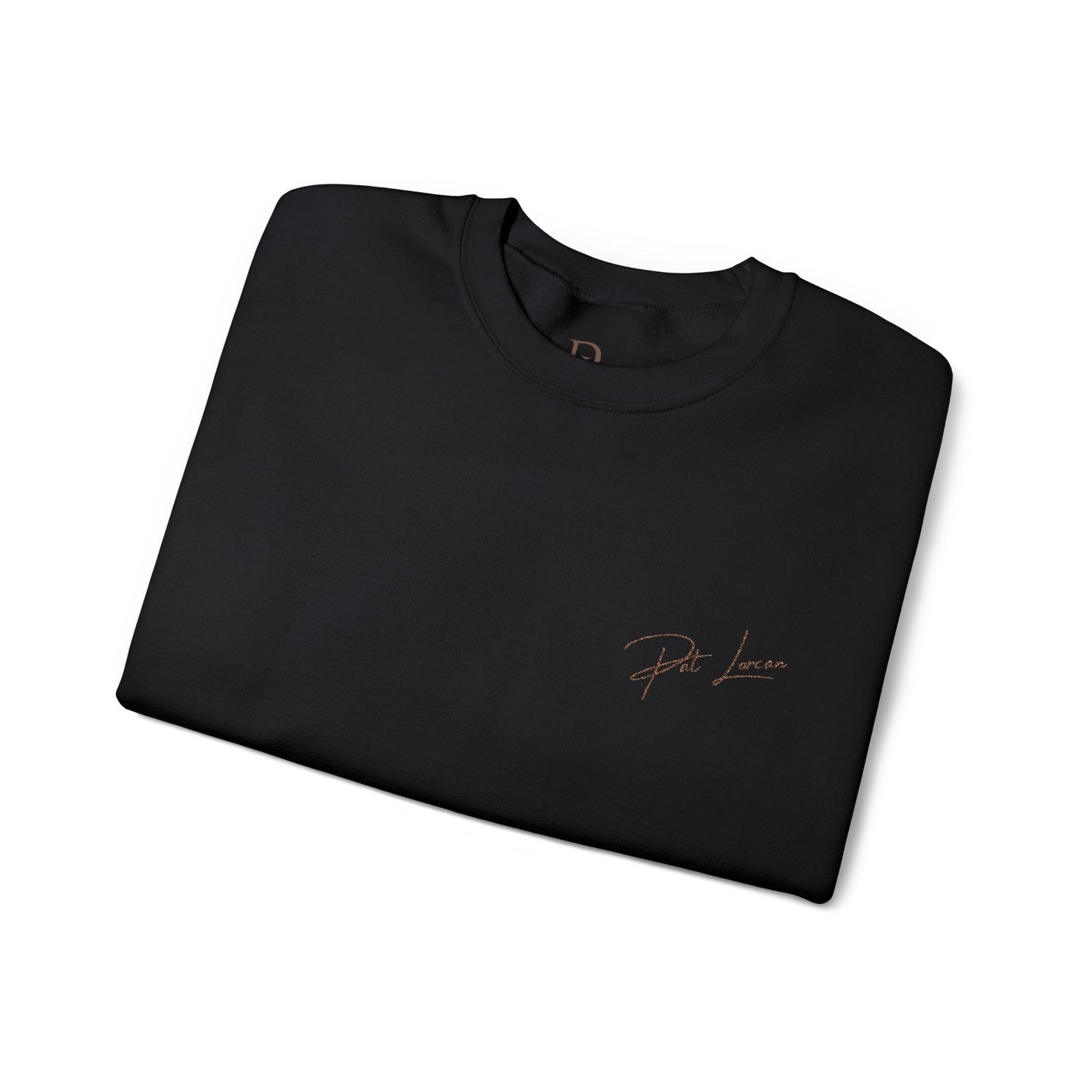 Pat Lorcan's Embroidered Luxury Crewneck Sweatshirt