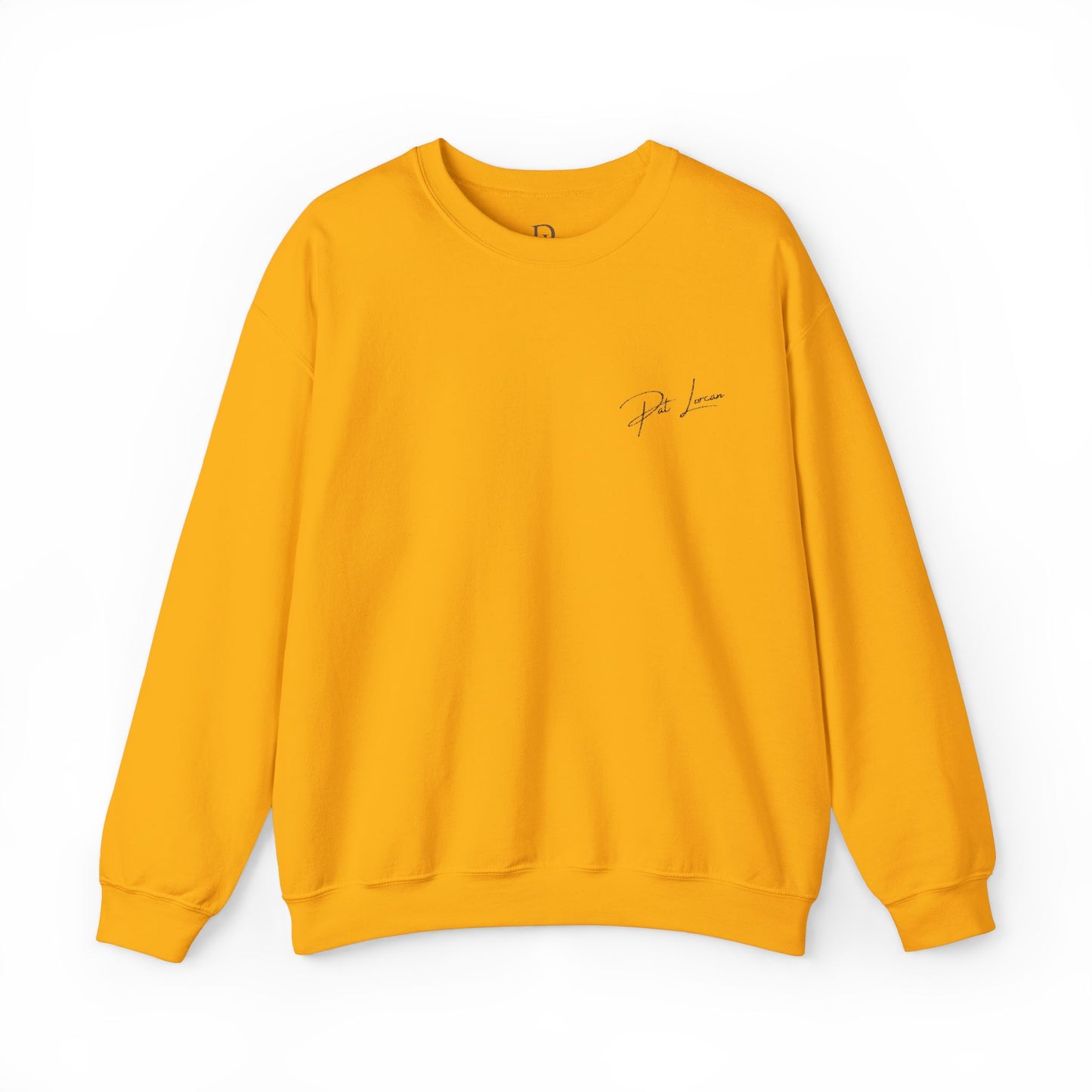 Pat Lorcan's Embroidered Luxury Crewneck Sweatshirt