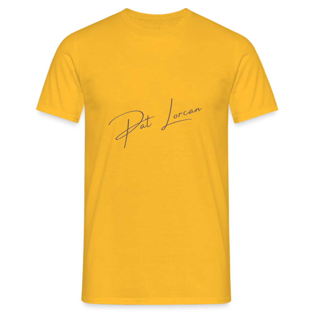 Pat Lorcan's Men's T-Shirt - yellow