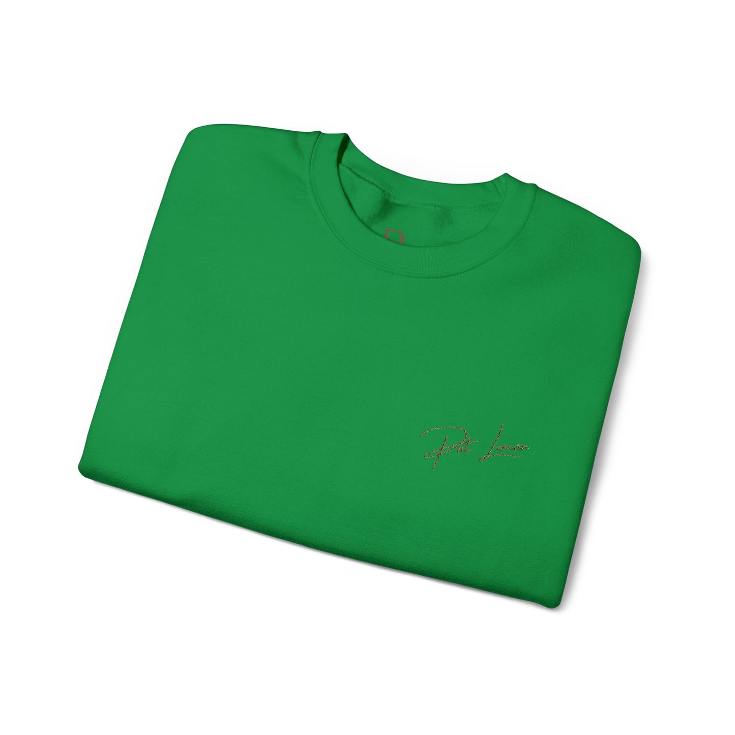 Pat Lorcan's Embroidered Luxury Crewneck Sweatshirt