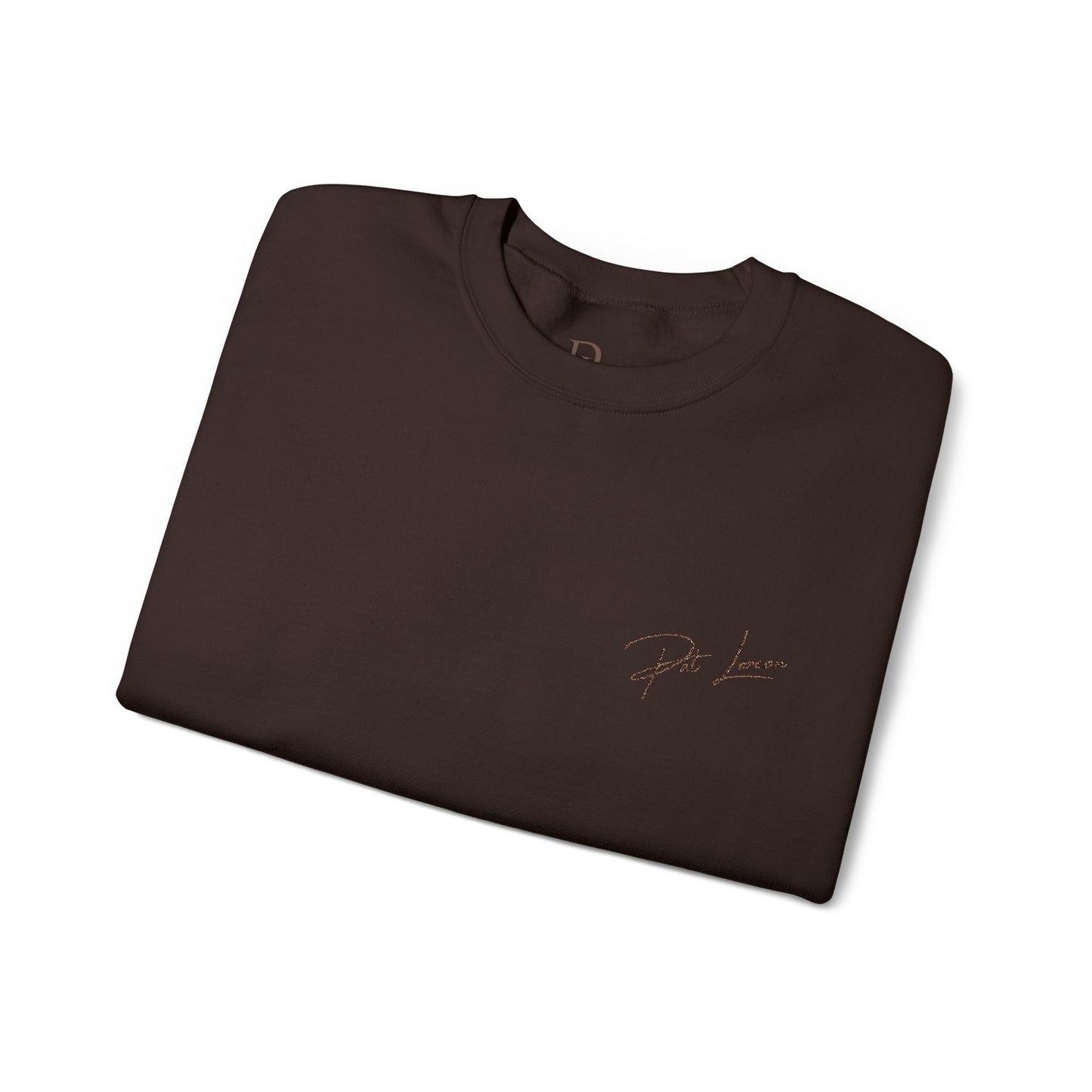 Pat Lorcan's Embroidered Luxury Crewneck Sweatshirt