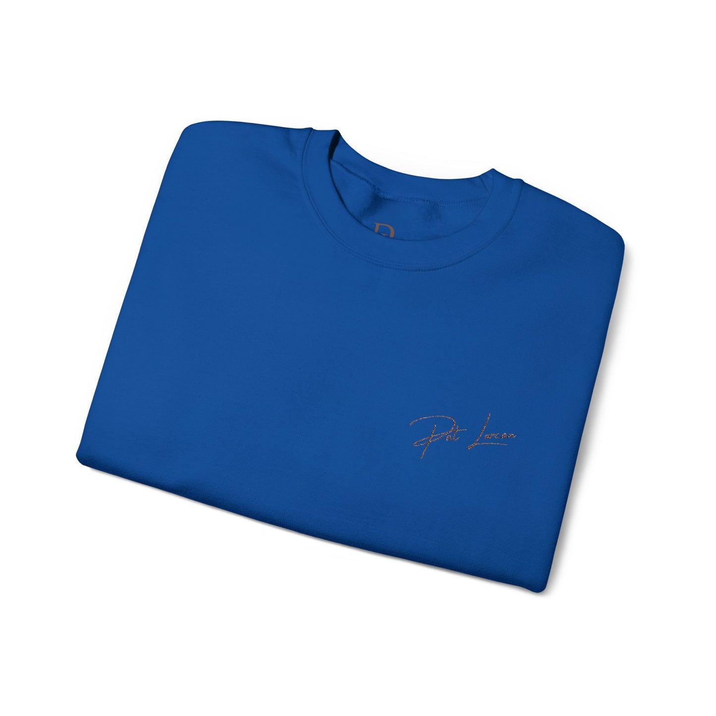 Pat Lorcan's Embroidered Luxury Crewneck Sweatshirt