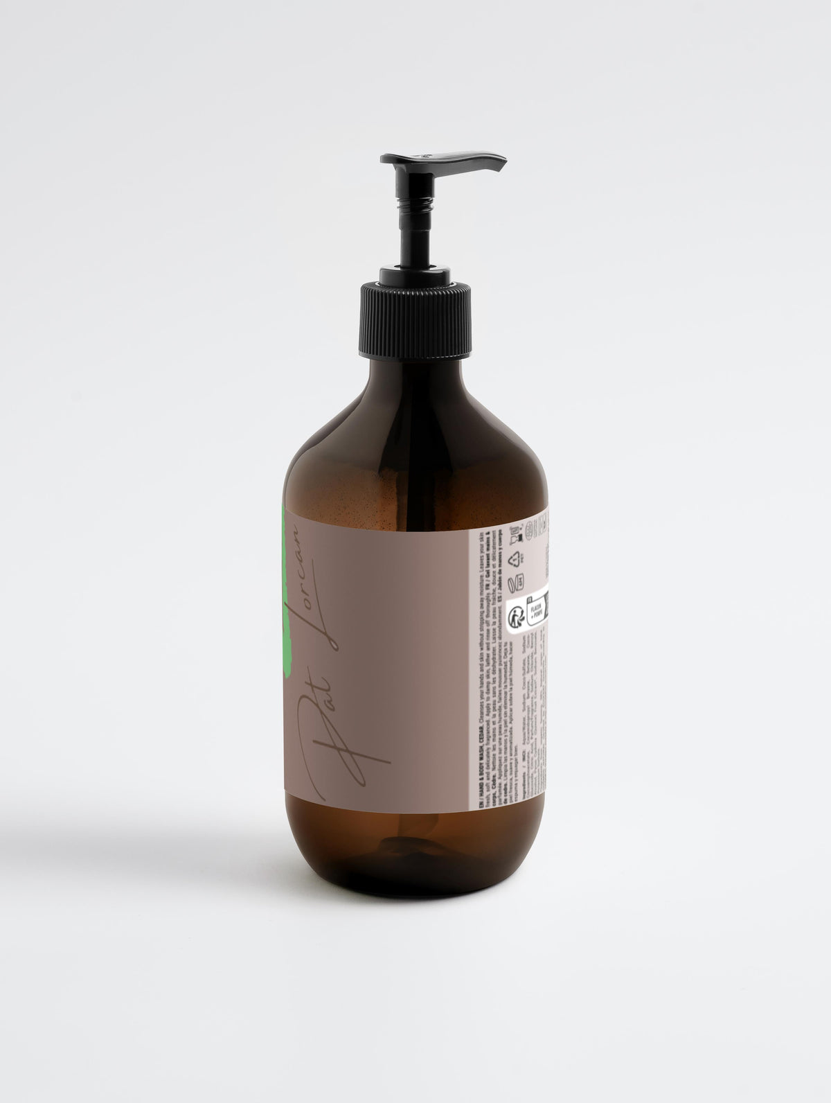 Hand & Body Wash | Peppermint & Dark Cedar